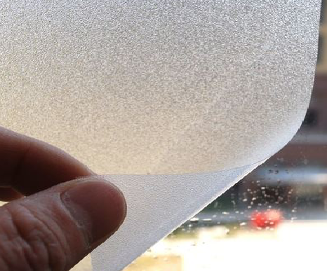 三都玻璃门外面粘广告用什么材料好？